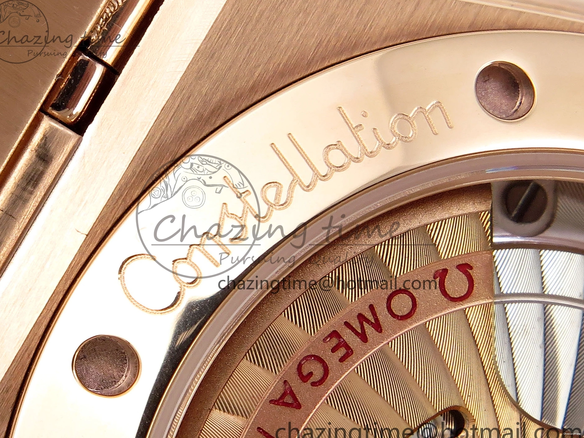 0511 Soft Constellation 39mm RG Diamonds Bezel ASWF 1:1 Best Edition White Dial on RG Bracelet A 7783